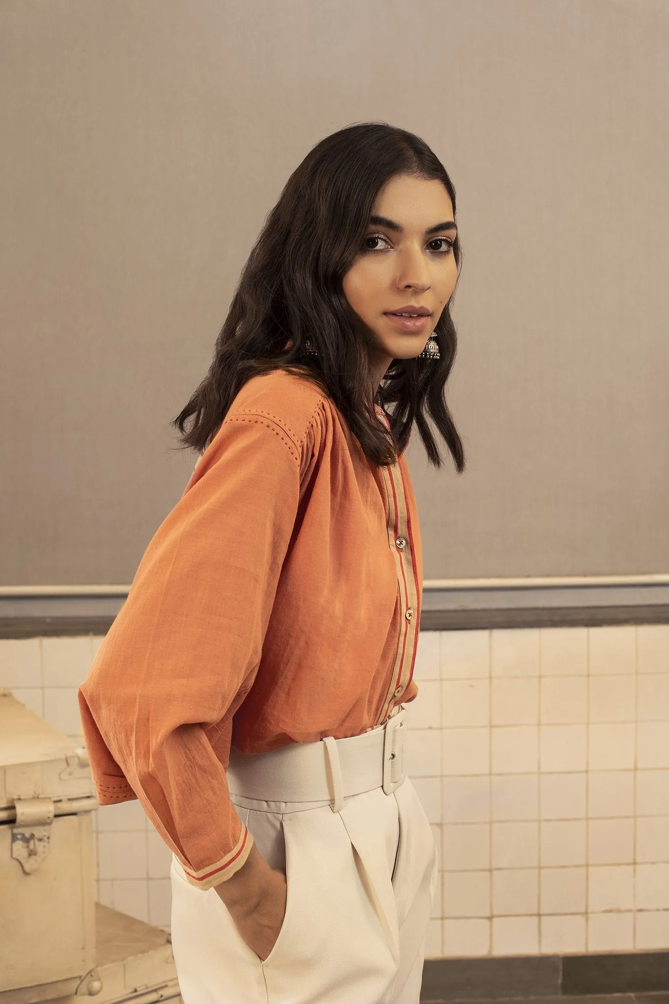 Payal Pratap   -   Bonnie High-Low Top