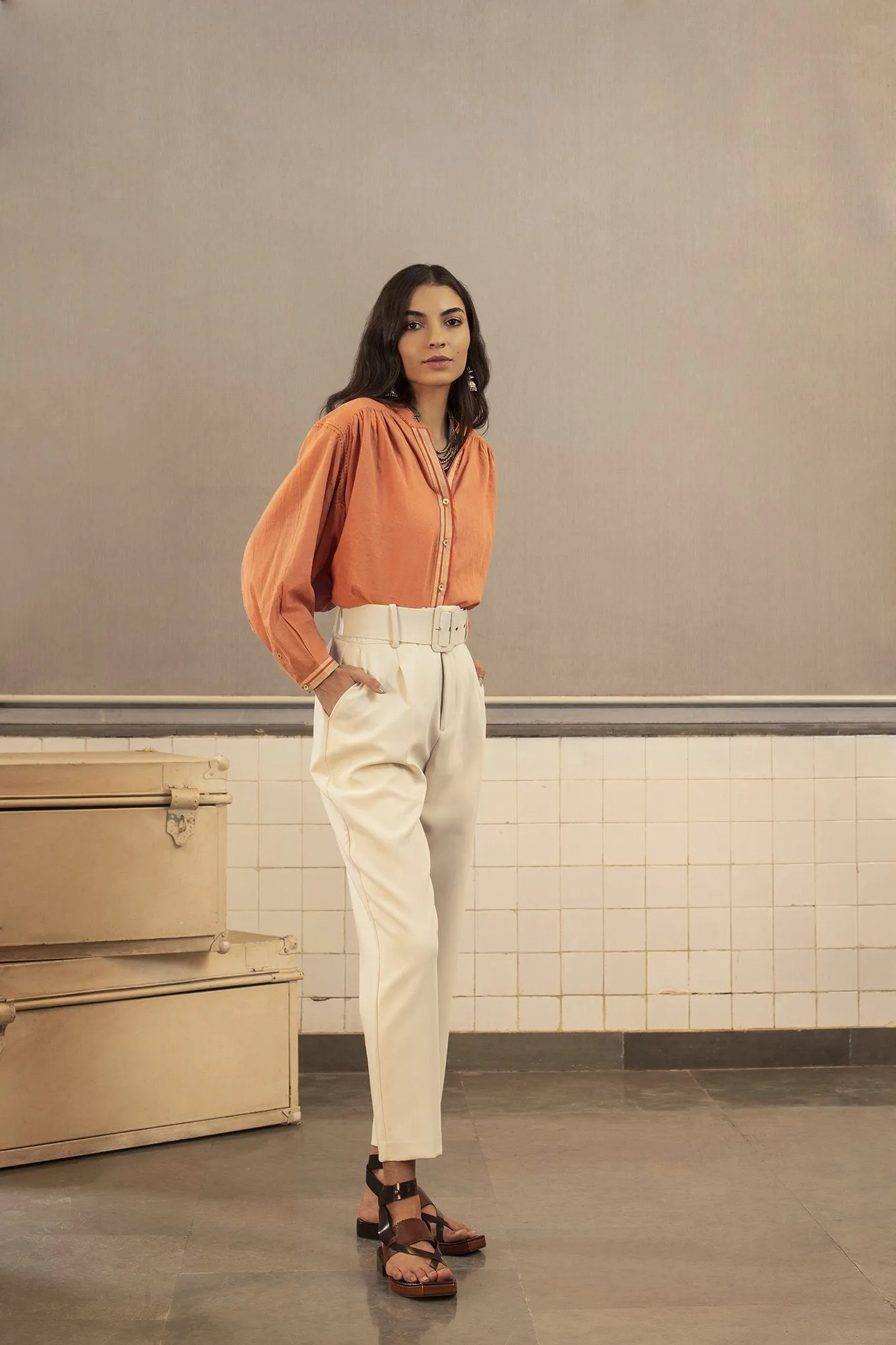 Payal Pratap   -   Bonnie High-Low Top
