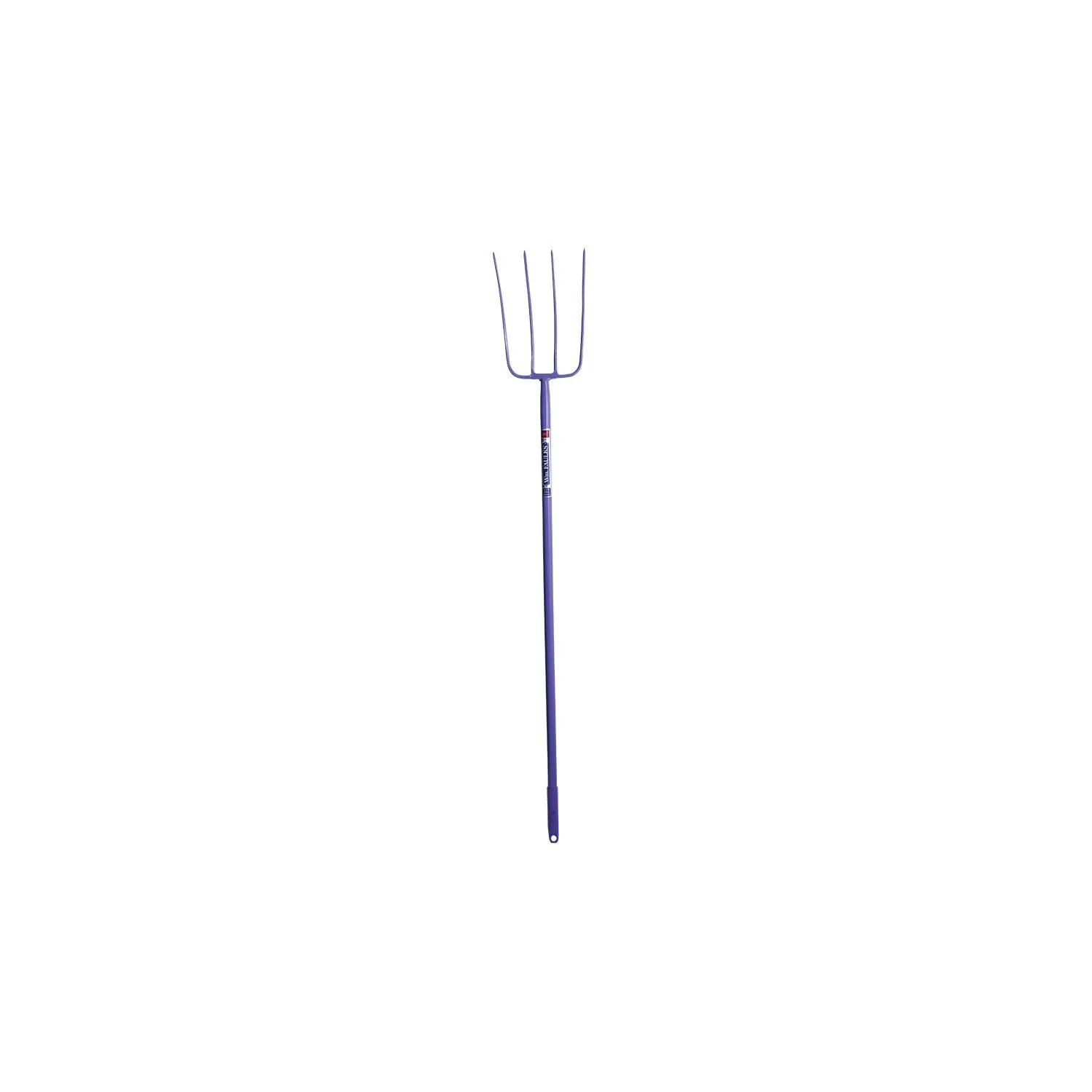 Perry Equestrian 1200mm (48) Straight Handle 4 Prong Steel Manure Fork"