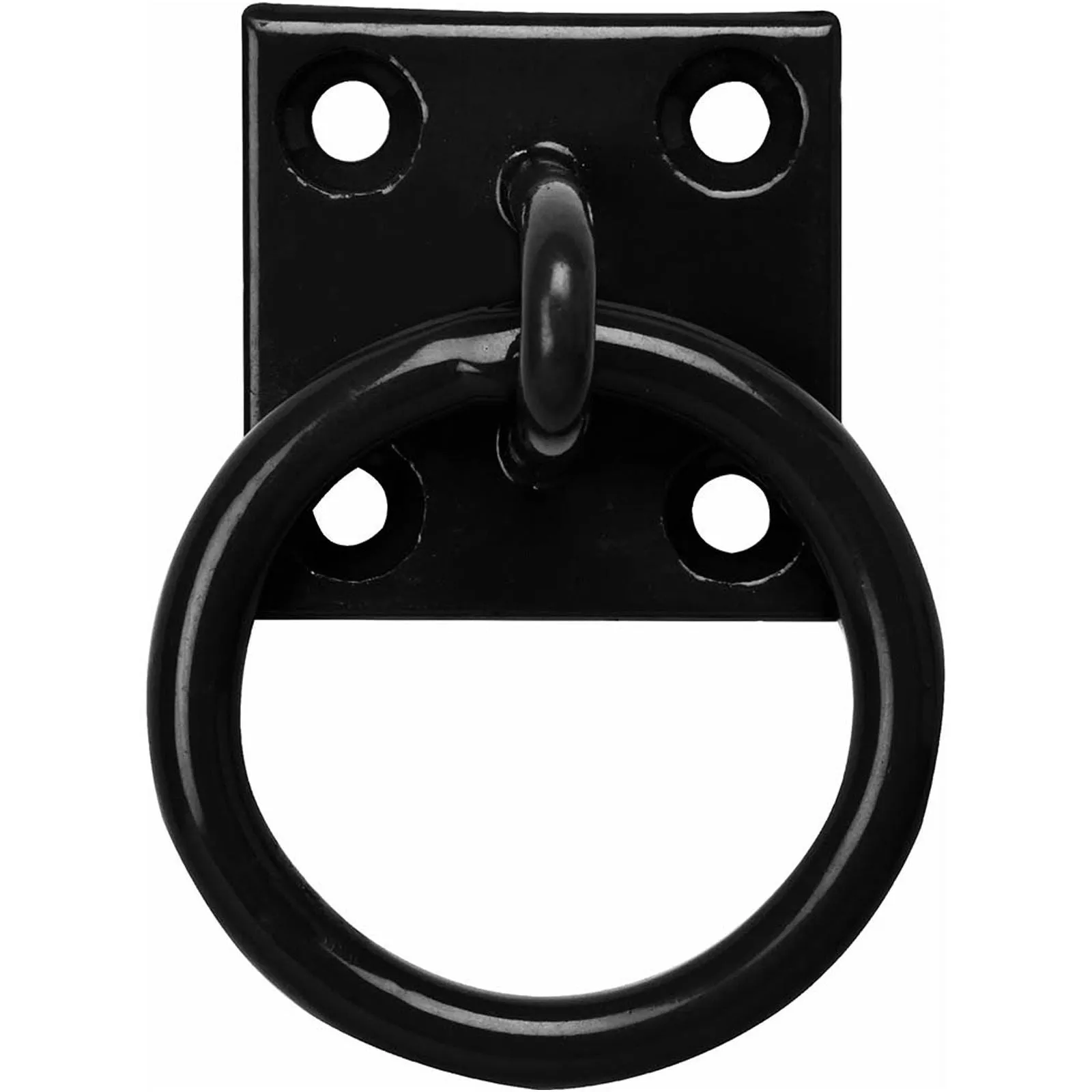 Perry Equestrian 50mm x 50mm Perry Equestrian Chain Ring on Plate - Pack of 2