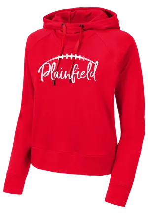 Plainfield Football Ladies Lightweight French Terry Pullover Hoodie