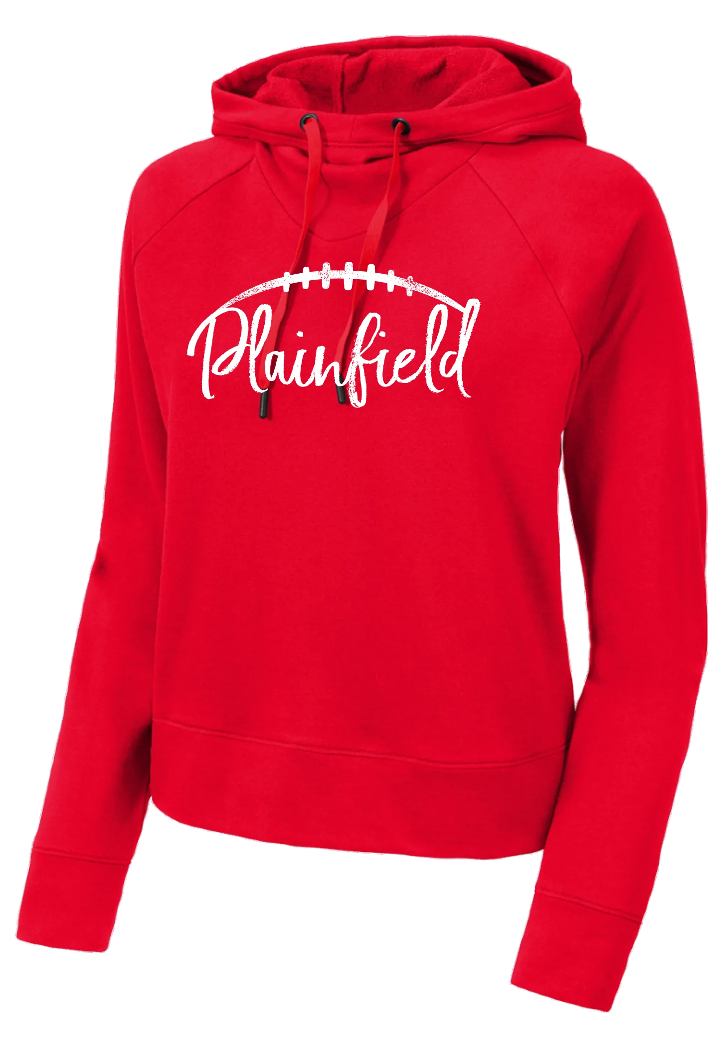 Plainfield Football Ladies Lightweight French Terry Pullover Hoodie