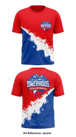 Powerhouse Volleyball Store 1 Core Men's SS Performance Tee - snjQTe