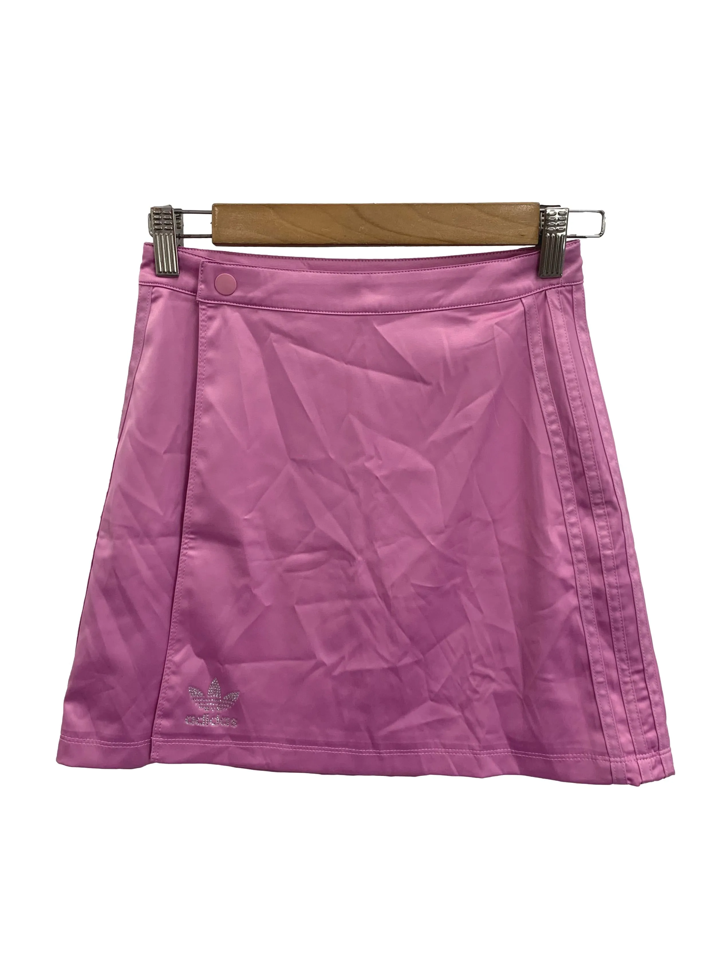 Purple Pink Wrap Tennis Skirt