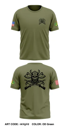 Quicksilver Troop 4th Squadron 3rd Cavalry Regiment Store 1 Core Men's SS Performance Tee - nkVgVd