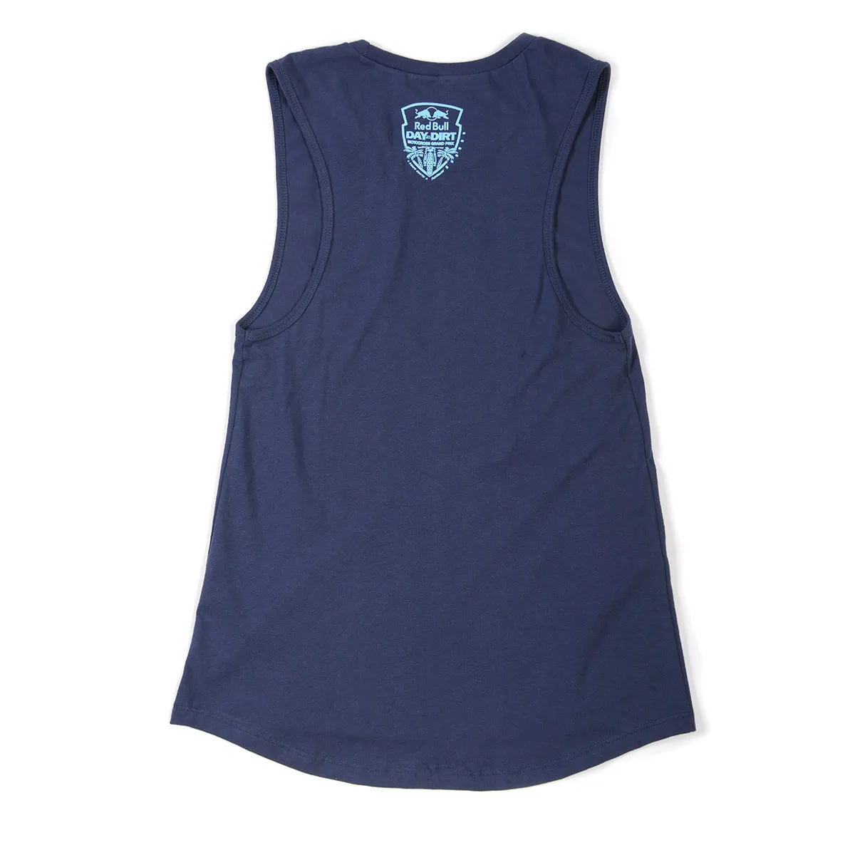 Red Bull Day In The Dirt Down South '22 Fastest Party Women's Muscle Tank - Navy