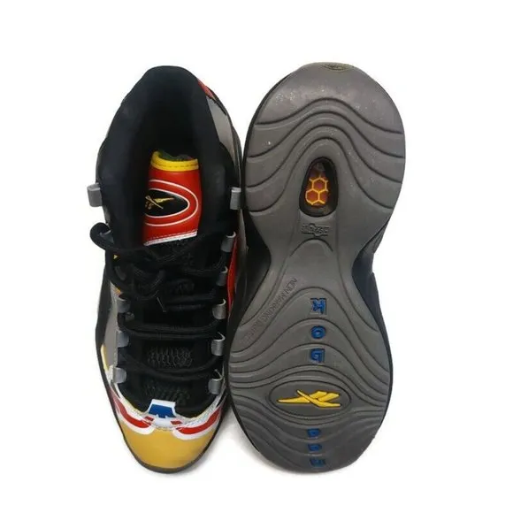 Reebok x Power Rangers Mens Size 5.5 Question Mid Megazord Allen Iverson GY0588