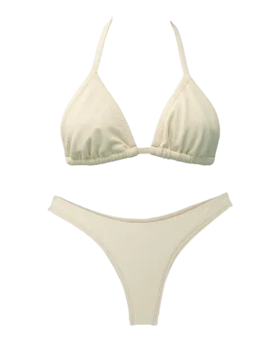 Ribbed Ivory Minimalist Bundle