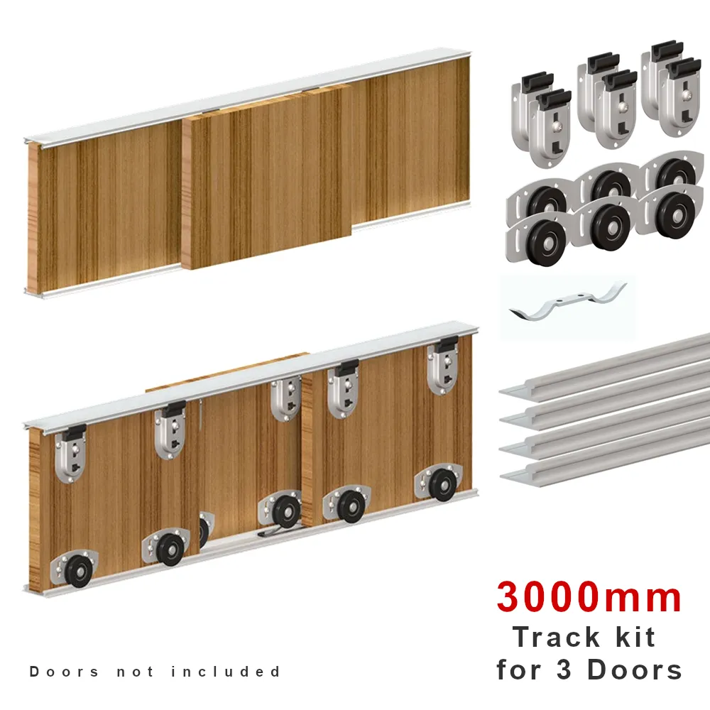 Rothley Ares 2 Wardrobe Sliding Door Track System 70kg
