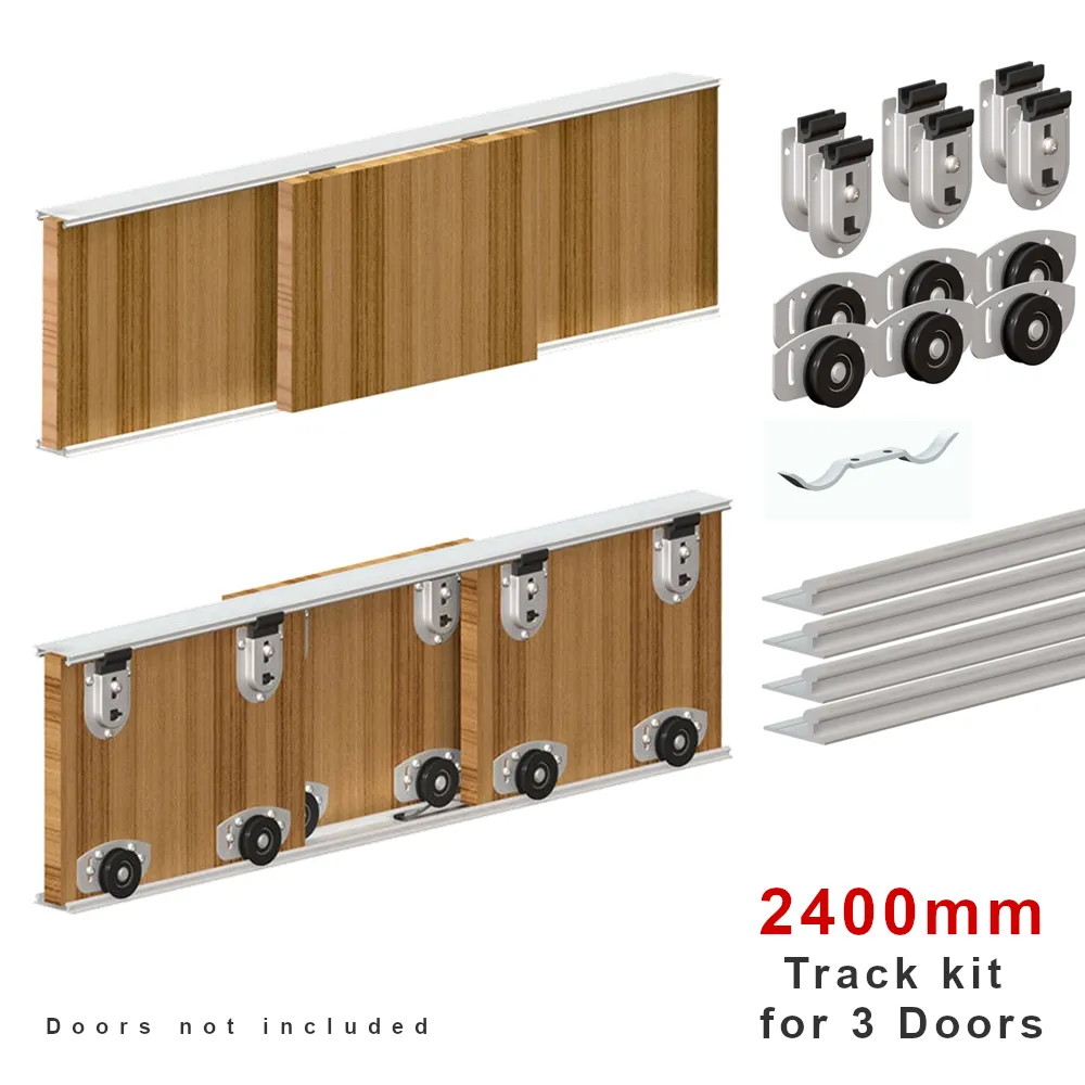 Rothley Ares 2 Wardrobe Sliding Door Track System 70kg