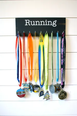 Running Medal Display - Medium
