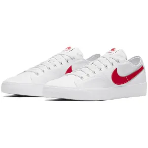 SB BLZR Court Skate Shoe White Univeristy Red