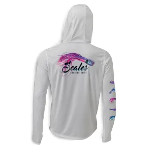 Scales Chasing Skirts Hooded Performance - Grey