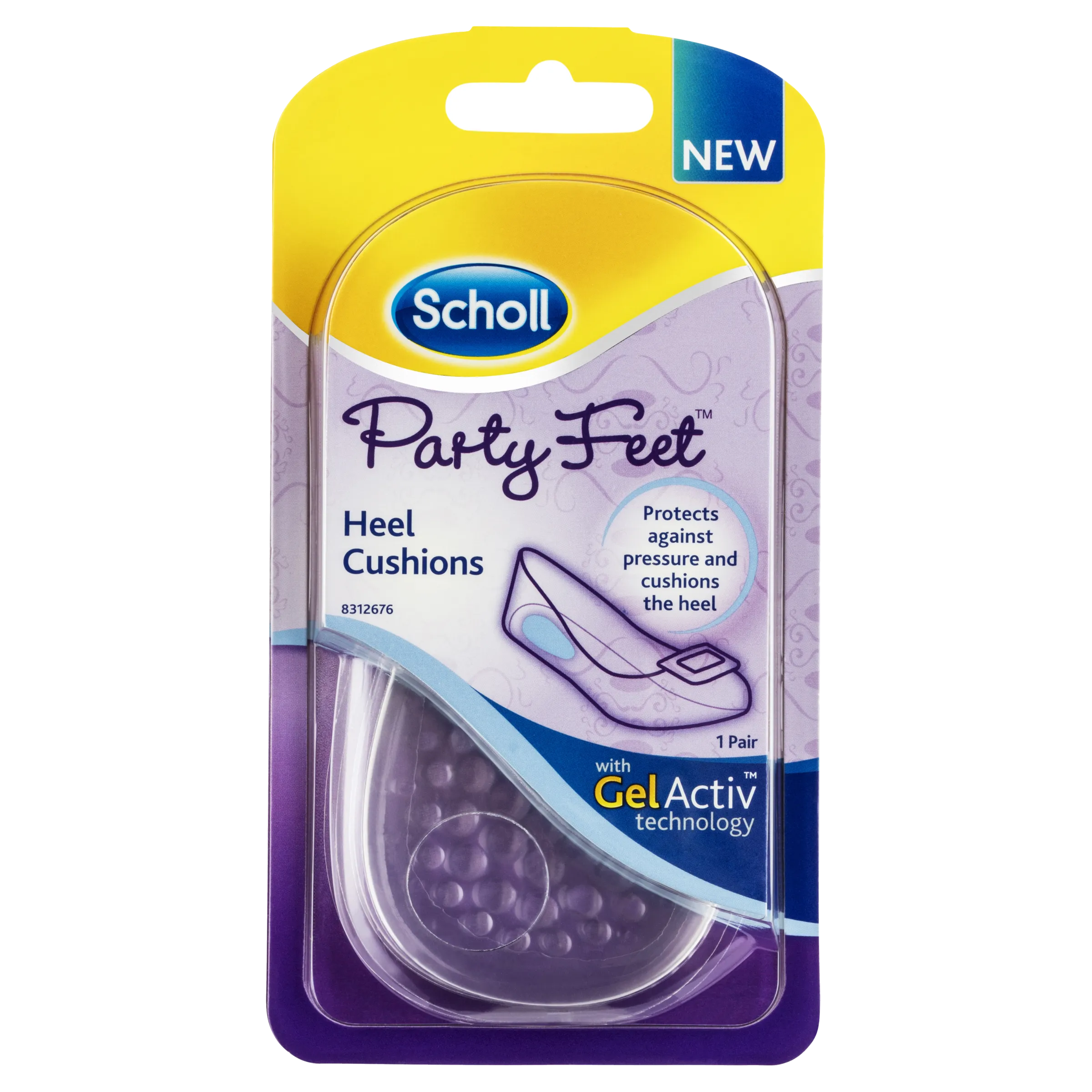 Scholl Party Feet Heel Cushions with GelActiv