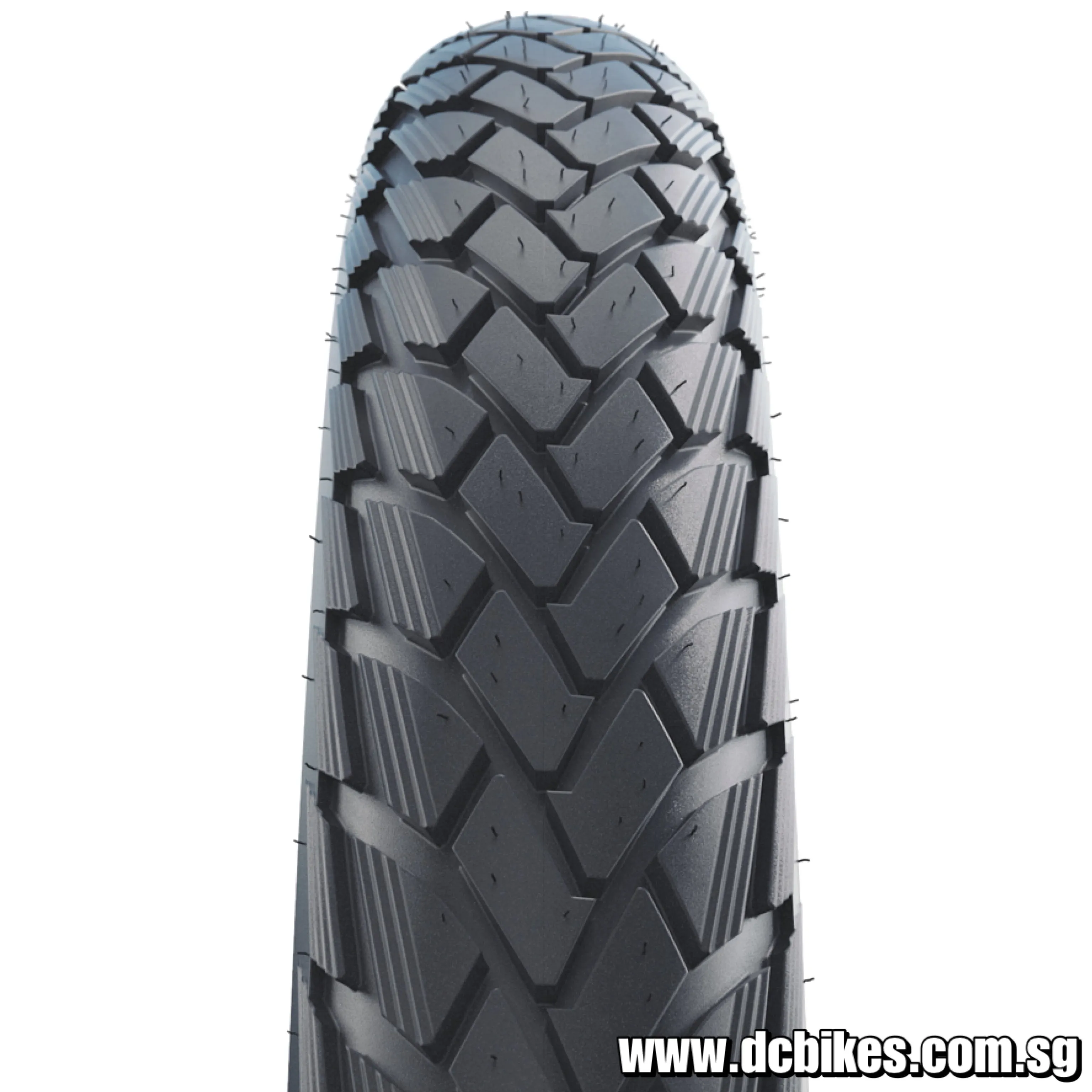 Schwalbe 26 X 1.5 Marathon Performance | Addix Eco | The Green Guard - Ebike Bicycle Black Reflective Wired Bead Tyre (1 Tire)