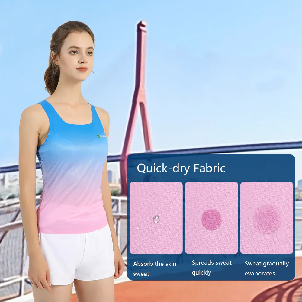Seamless Gradient Marathon Vest