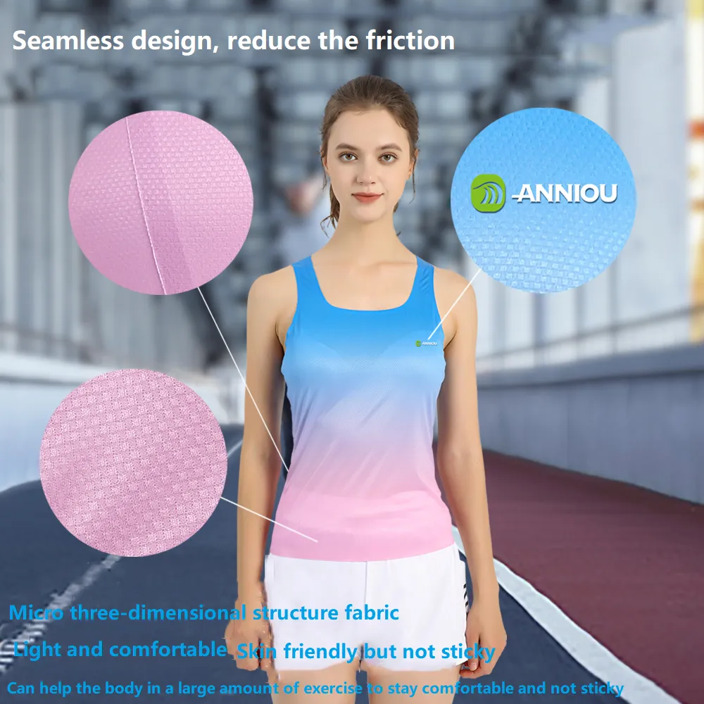 Seamless Gradient Marathon Vest