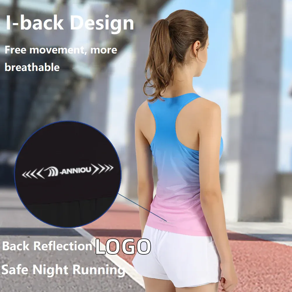 Seamless Gradient Marathon Vest