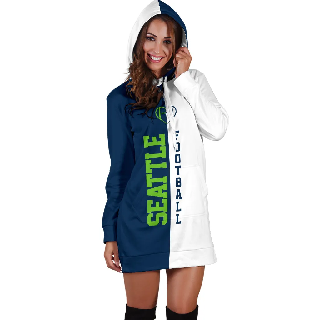 Seattle Football Hoodie Dress