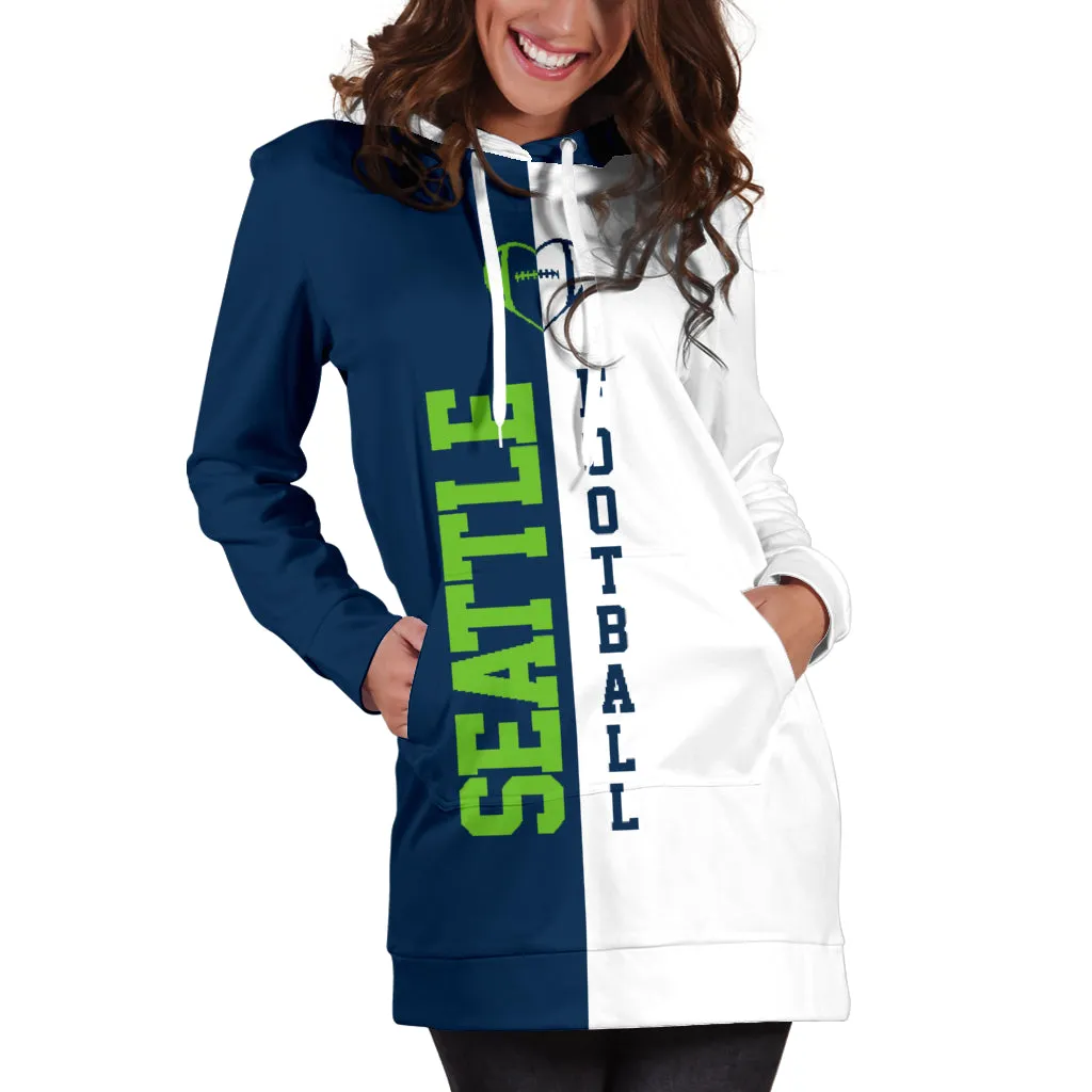Seattle Football Hoodie Dress