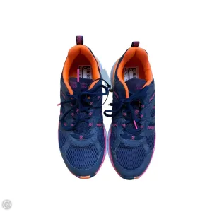 Shoes Athletic By Skechers In Orange & Purple, Size: 7