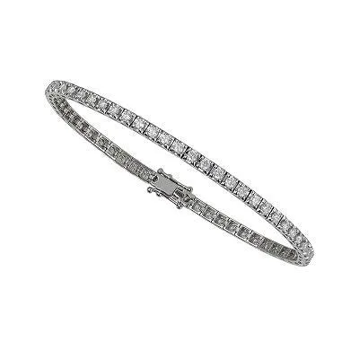 Sidalo Bracelet Tennis Gold White 18kt Diamonds 1.37CT Color G Puree G VS M-5188-2