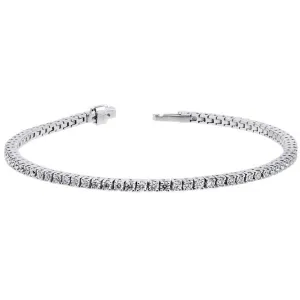 Sidalo Bracelet Tennis Gold White 18kt Diamonds 2.85CT color G Puree G VS M-4591