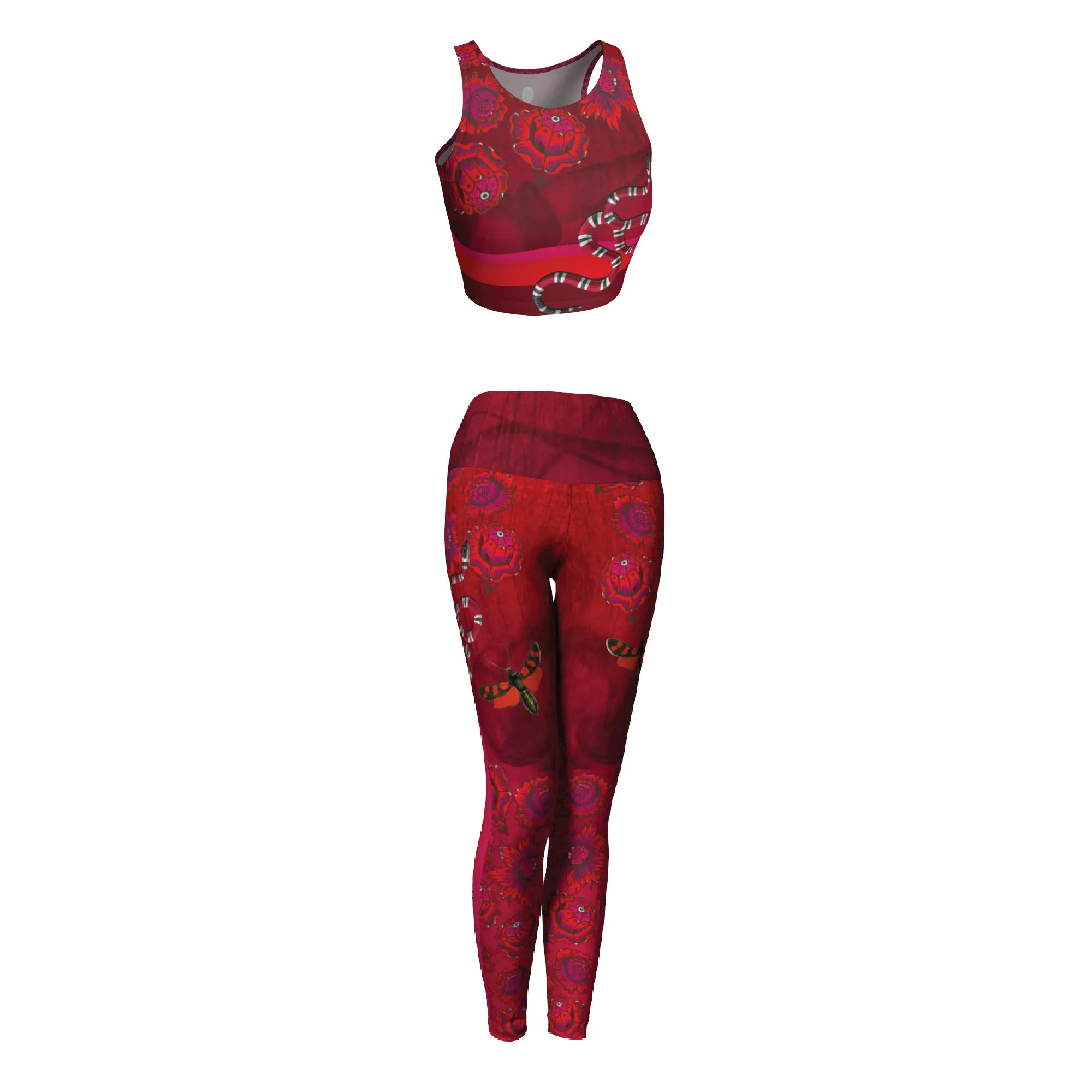 Snakeskin Fire Top