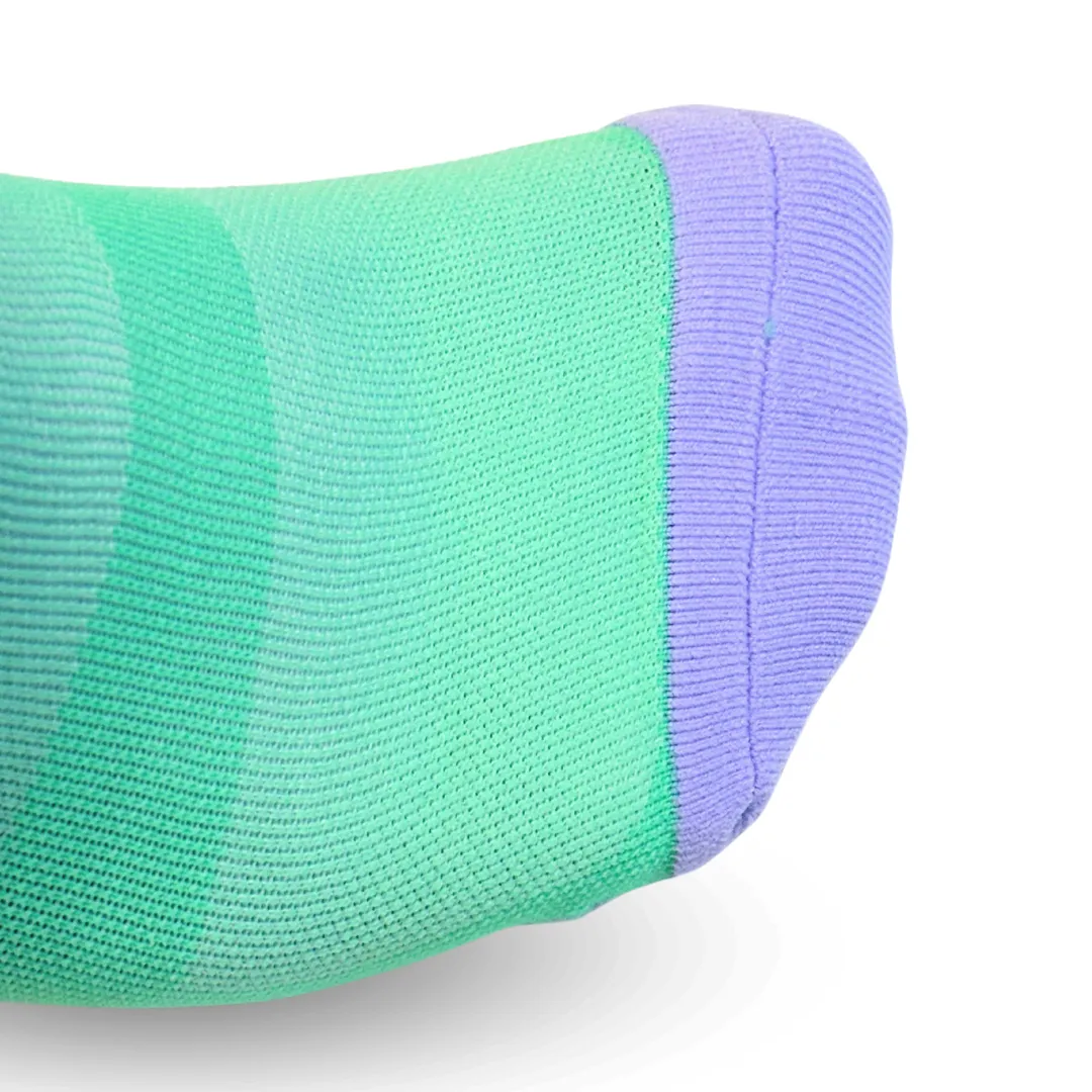 Socquettes de running - La Vert/Lila