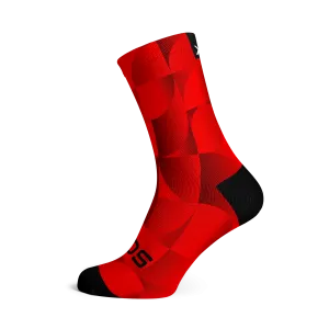 Solid Red Socks
