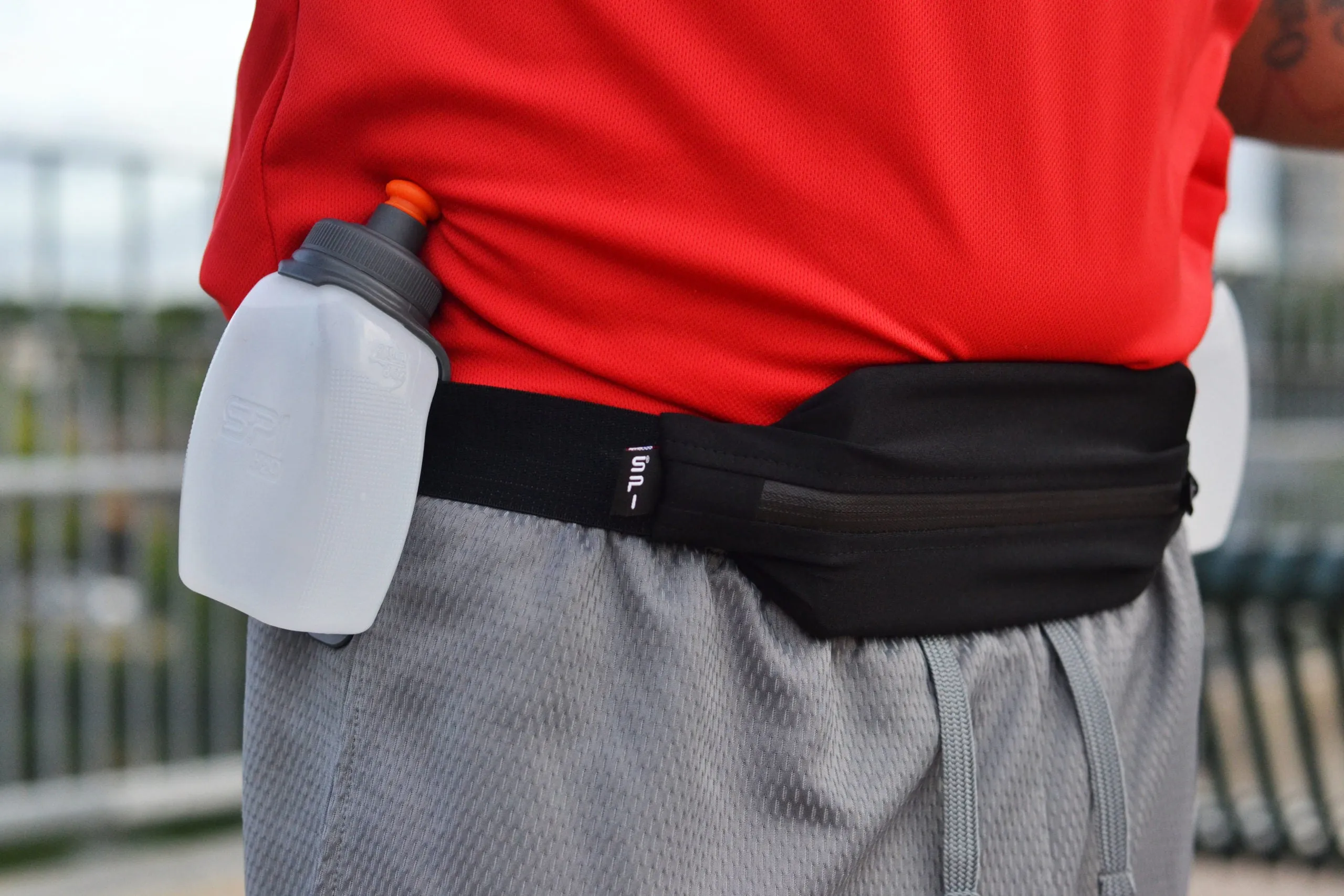 SPIbelt Distance Pro Hydration Running Belt with 2 x 8oz (240ml) bottles