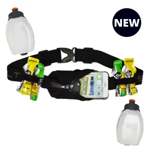 SPIbelt Distance Pro Hydration Running Belt with 2 x 8oz (240ml) bottles