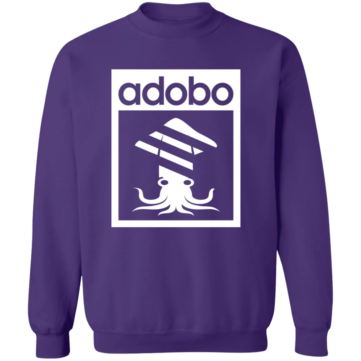 Squid Adobo Unisex Crewneck Pullover Sweatshirt