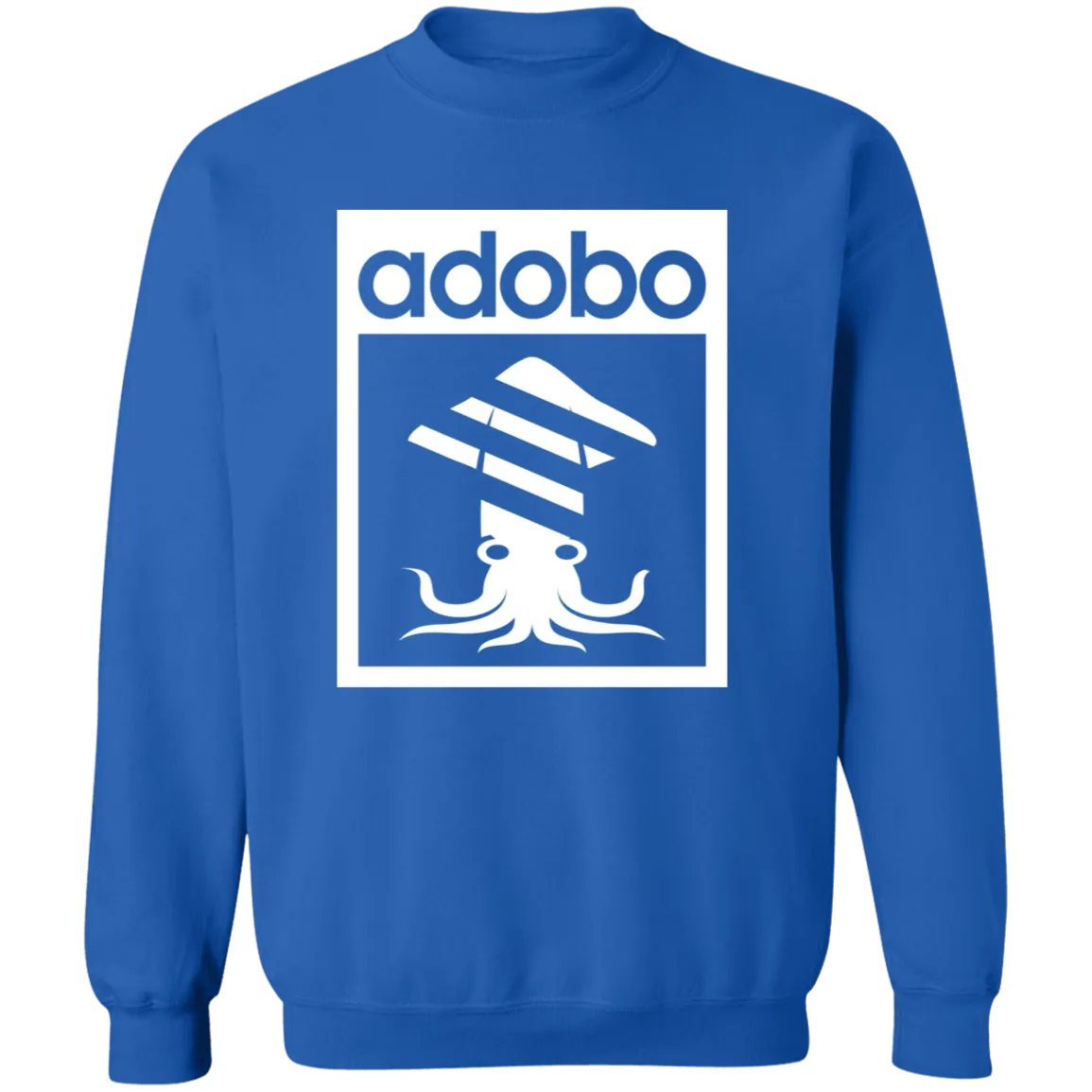 Squid Adobo Unisex Crewneck Pullover Sweatshirt