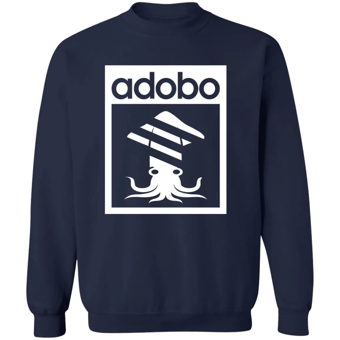 Squid Adobo Unisex Crewneck Pullover Sweatshirt