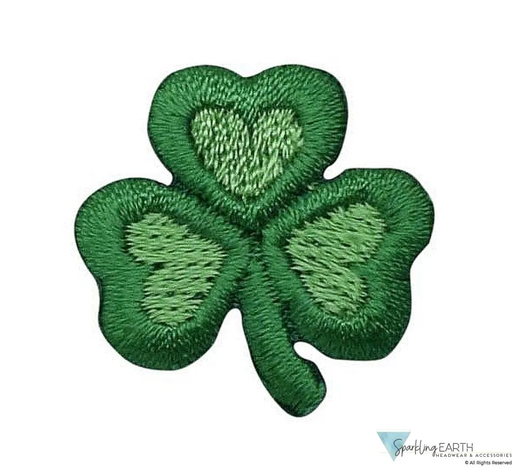 St. Patrick's Day Shamrock Clover Bandana Black Do Rag Bikers Headwrap Cap, Motorcycle Cycling Helmet Liner Beanie Hat