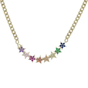 Stars Cuban Chain Choker