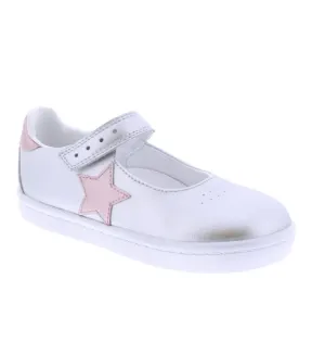 Stella - Silver/Rose Gold Leather