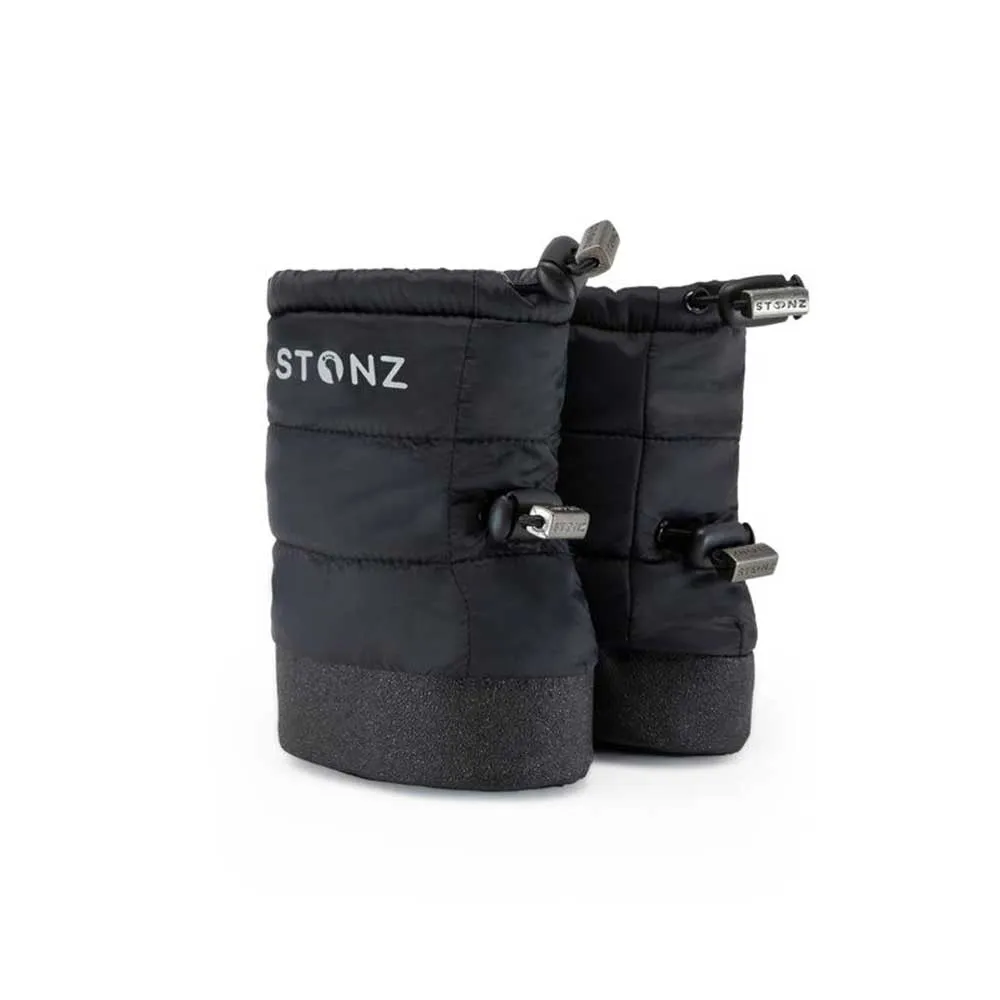 Stonz Baby Puffer Winter Booties - Black