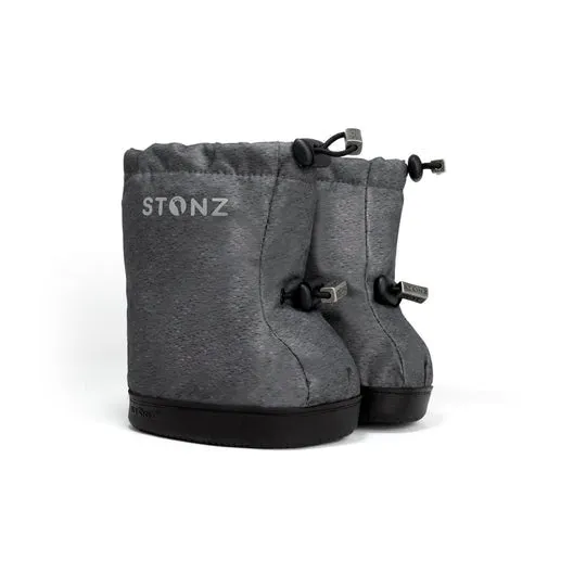 Stonz - Toddler  Booties - Heather Grey