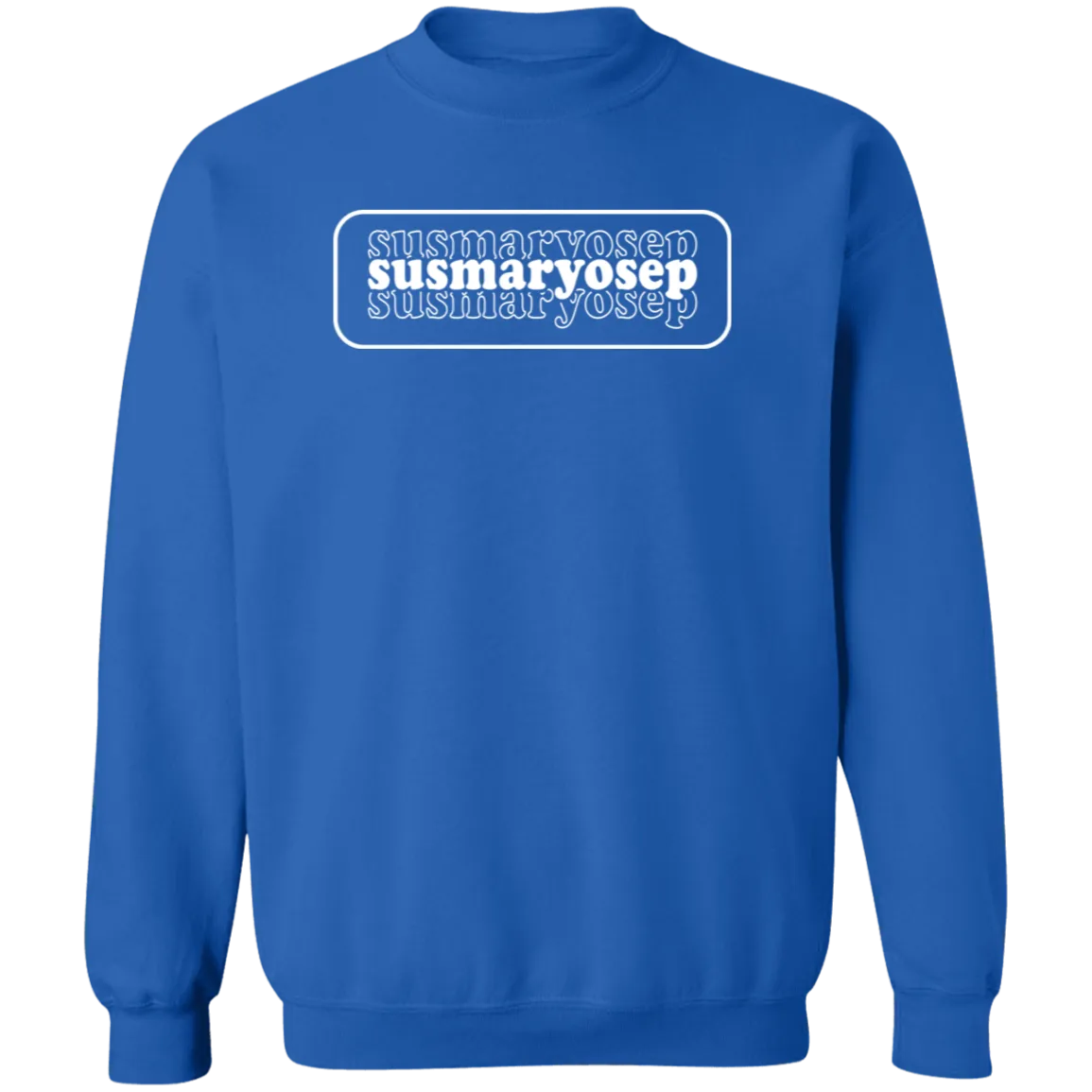 Susmaryosep Unisex Crewneck Pullover Sweatshirt