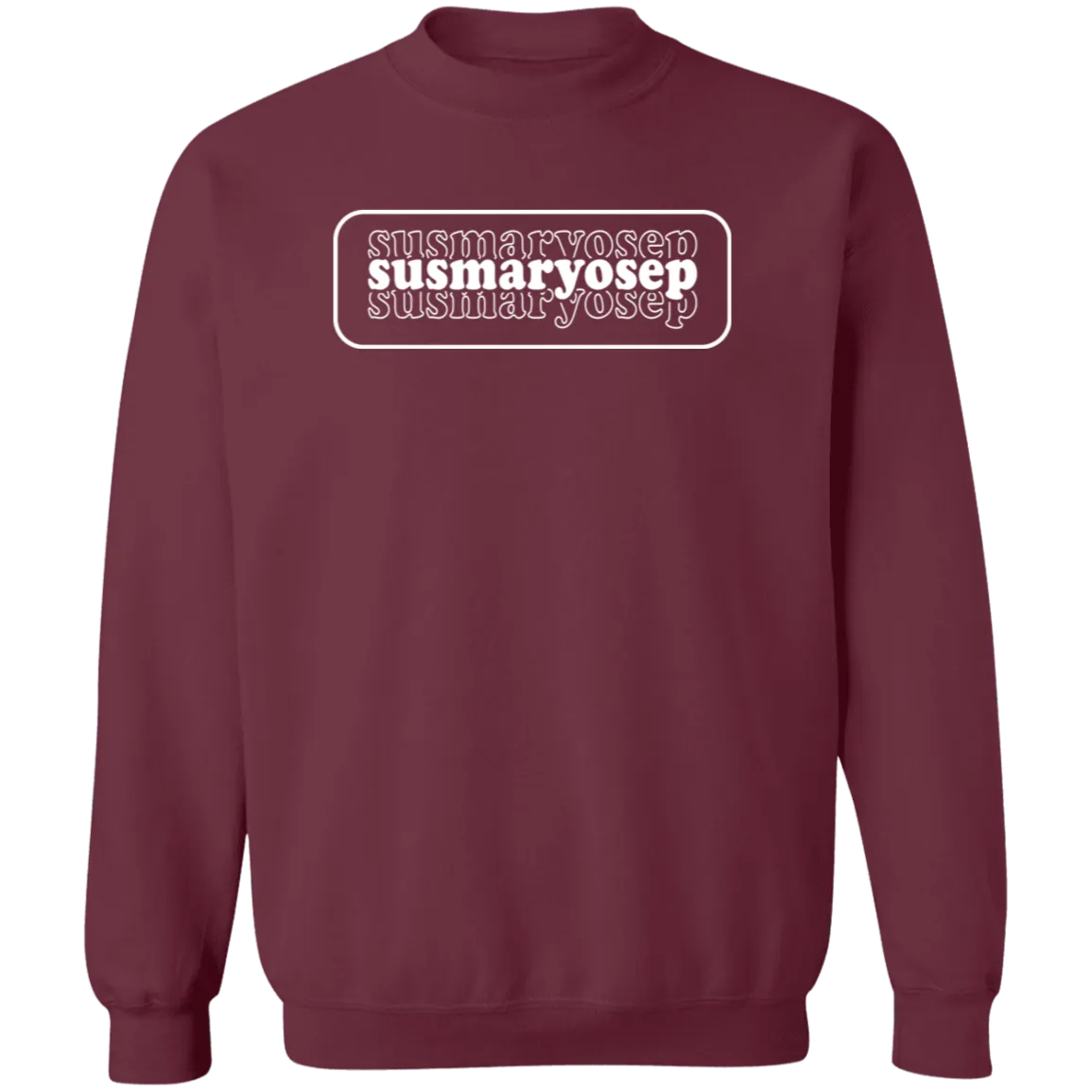 Susmaryosep Unisex Crewneck Pullover Sweatshirt