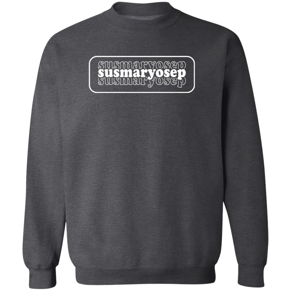 Susmaryosep Unisex Crewneck Pullover Sweatshirt