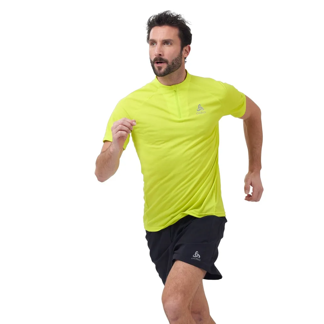 T-Shirt Odlo 1/2 zip Essential Trail Hommes