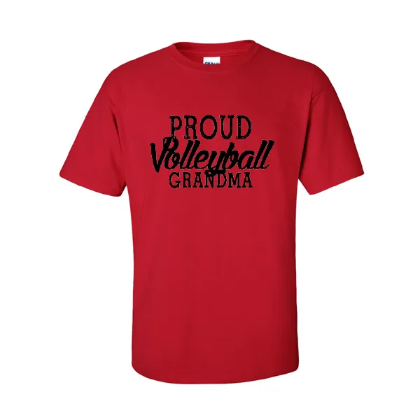T-Shirts Volleyball Grandma