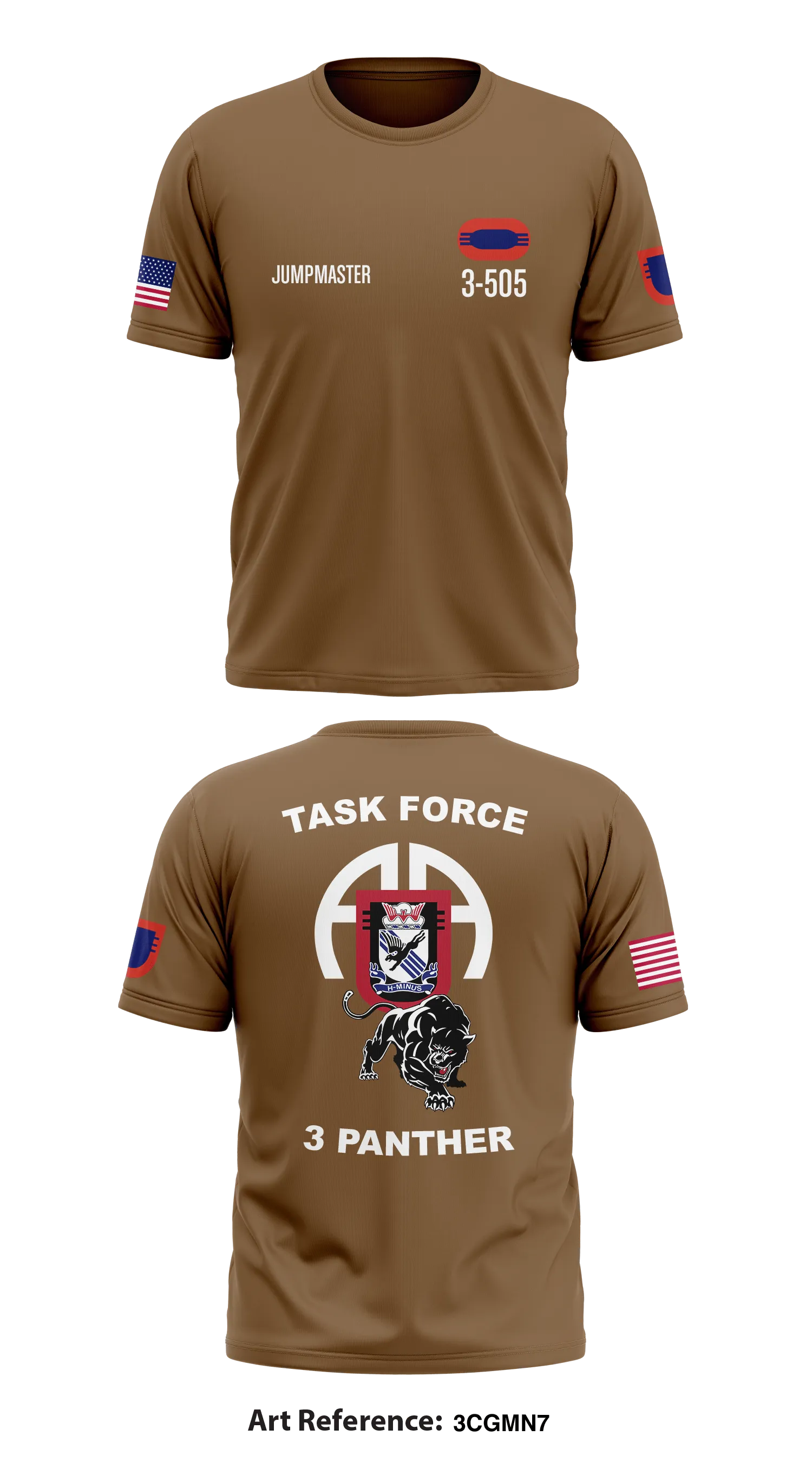 Task Force 3/505 Store 1 Core Men's SS Performance Tee - 3CGMn7