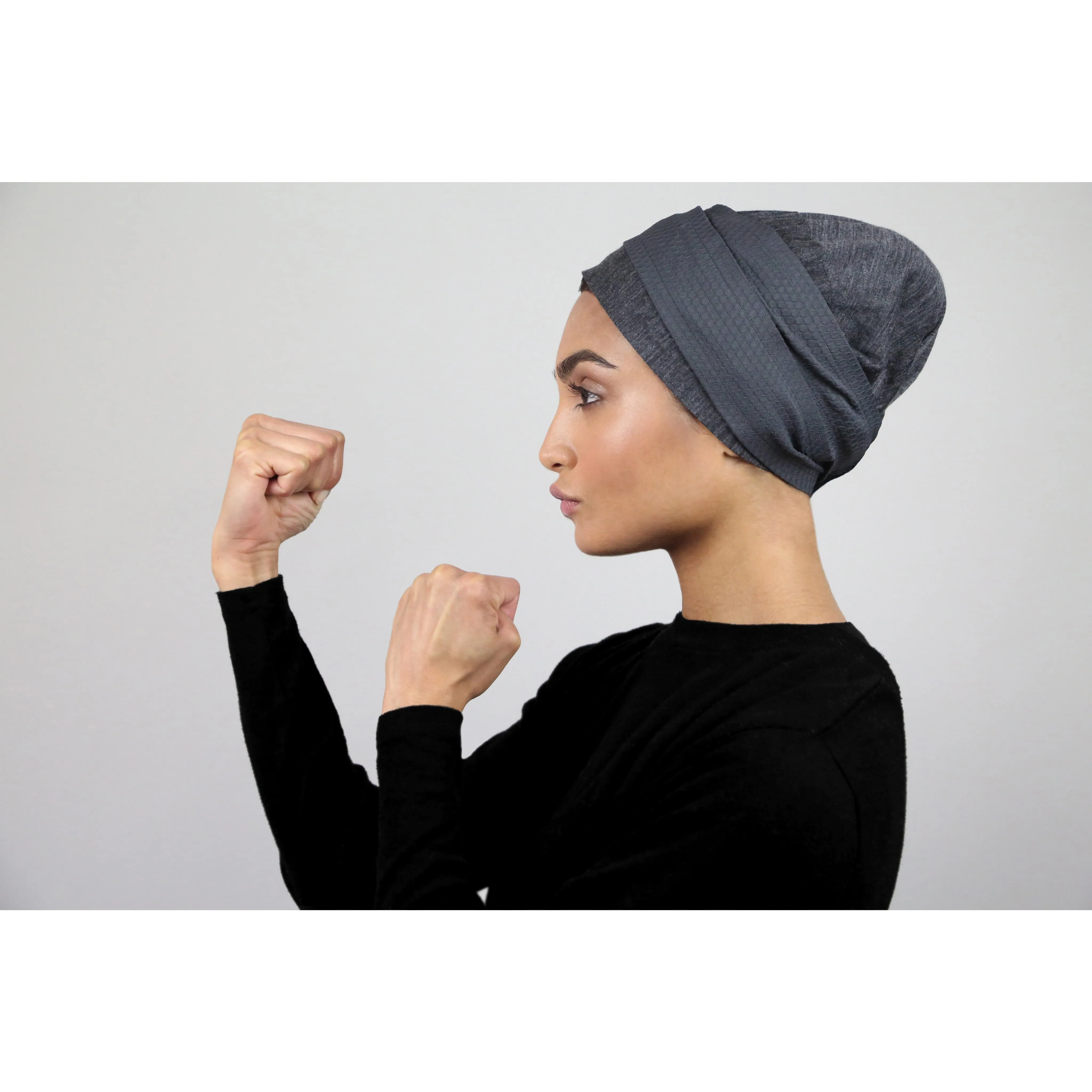 Technical Up-Do Hijab