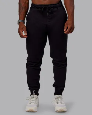 Terry Track Pants - Black