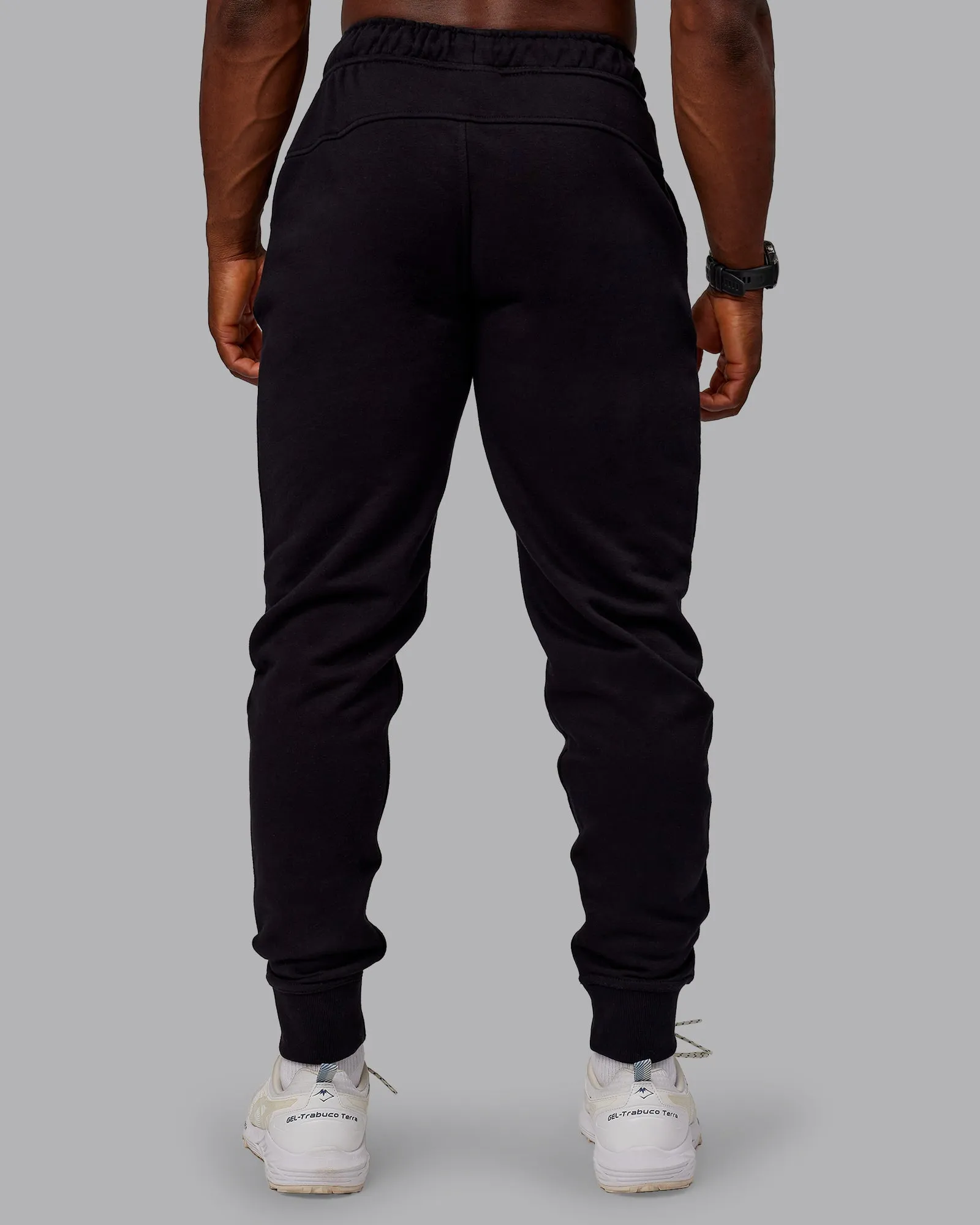 Terry Track Pants - Black
