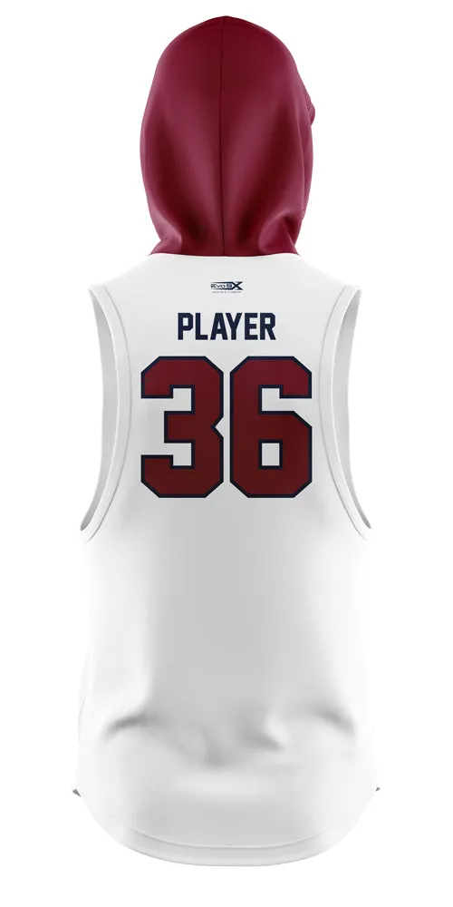 TR WARRIORS Football Lightweight Sleeveless Hoodie